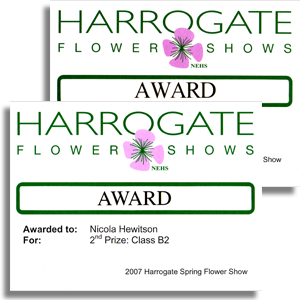 Flower Show Awards